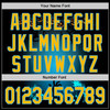 Personalized Baseball Jersey Halloween Spooky Pumpkin Zombies - Black Gold