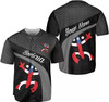 Personalized Puerto Rico 3D Baseball Jersey - Custom Name