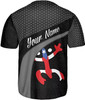 Personalized Puerto Rico 3D Baseball Jersey - Custom Name