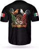 Personalized Mexico Aztec 3D Baseball Jersey - Custom Name