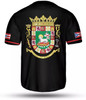 Customized Puerto Rico 3D Baseball Jersey - Custom Name