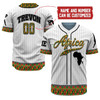 Personalized African Soul Juneteenth 3D Baseball Jersey - Custom Name & Number