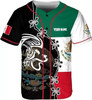 Personalized Mexico Aztec Soccer Baseball Jersey - Custom Name