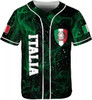 Personalized Italy Baseball Jersey - Custom Name