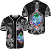 Personalized Colombia Flag 3D Baseball Jersey - Custom Name
