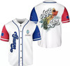 Personalized Guam Islander Baseball Jersey - Custom Name