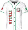 Personalized Italy 3D Baseball Jersey - Custom Name