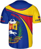 Customized Camisa De Venezuela 3D Baseball Jersey - Custom Name