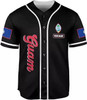 Personalized Guam Islander Flag 3D Baseball Jersey - Custom Name