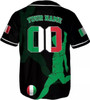 Personalized Italian 3D Baseball Jersey - Custom Name & Number