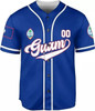 Personalized Guam Islander Flag Baseball Jersey - Custom Name & Number