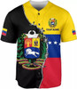 Customized De Venezuela 3D Baseball Jersey - Custom Name
