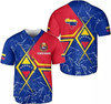 Personalized Venezuela 3D Baseball Jersey - Custom Name