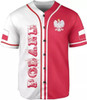 Customized Poland Baseball Jersey - Custom Name