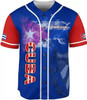 Personalized Cuba Flag 3D Baseball Jersey - Custom Name