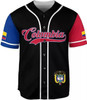 Personalized Colombia Flag 3D Baseball Jersey - Custom Name & Number