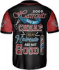 Personalized Barber Shop 3D Baseball Jersey - Custom Name