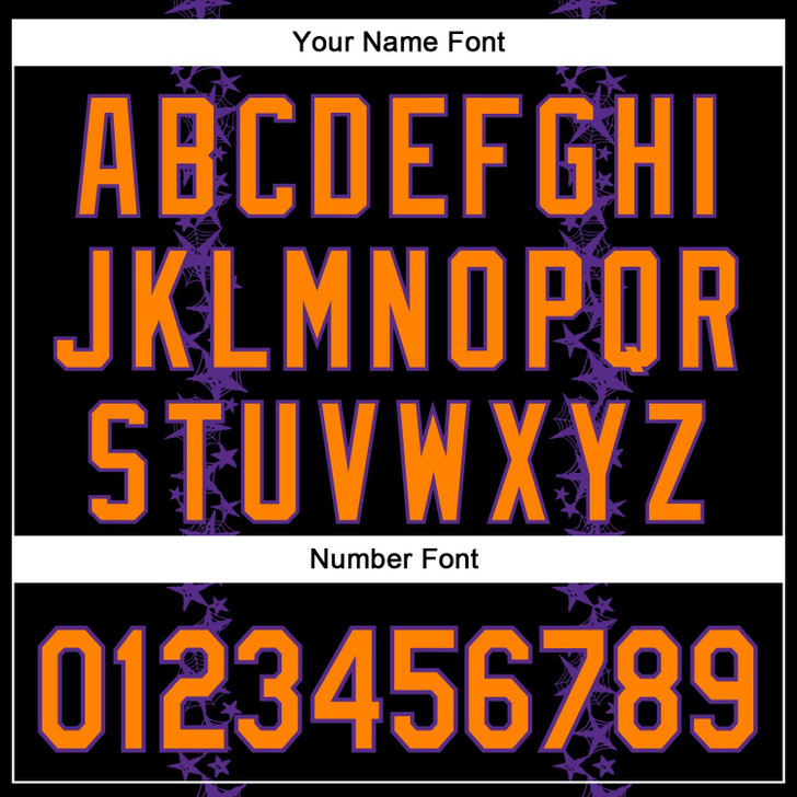 Personalized Baseball Jersey Halloween Spider Net Party Costume Ideas - Black Bay