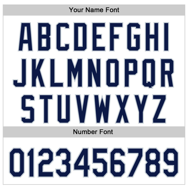 Personalized Baseball Jersey Urban City Edition Sports - White Navy