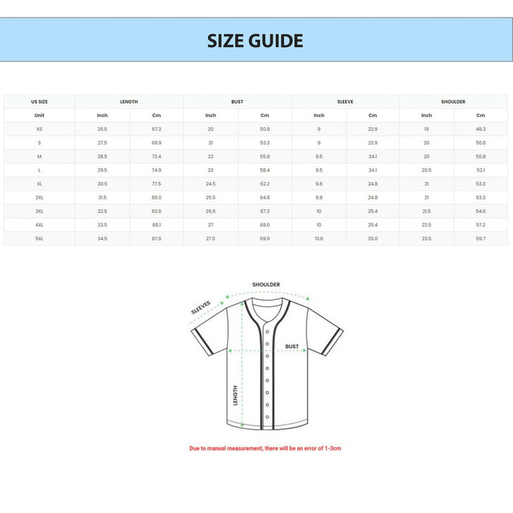 Customized Guyana Flag Baseball Jersey - Custom Name