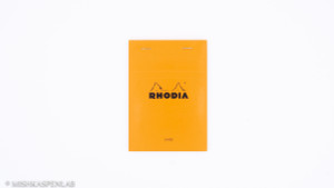 Rhodia Classic Staplebound Notepad - Orange - Lined - Nº 13