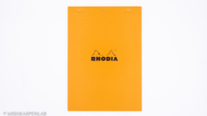 Rhodia Classic Staplebound Notepad - Orange - Grid - Nº 18