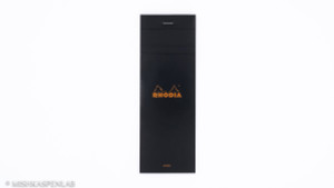 Rhodia Classic Staplebound Notepad - Black - Lined - Nº 08
