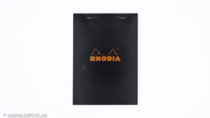 Rhodia Classic Staplebound Notepad - Black - Grid - Nº 16