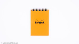 Rhodia Wirebound Notepad - Orange - Grid - Nº 13