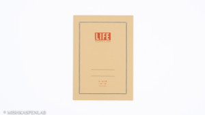 LIFE Vermilion Notebook - Red- Grid - B6