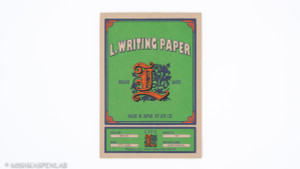 LIFE L. Writing Paper Pad - Green - Lined - B5
