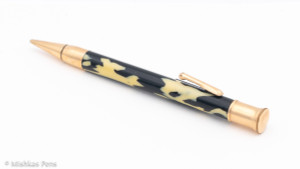 Early Conklin Pencil Harlequin Black Pearl Plastic