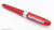 Platinum Plaisir Fountain Pen - Red - Medium