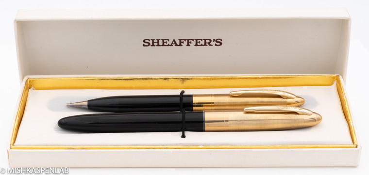 1950s Sheaffer Fineline Fountain Pen and Pencil NOS