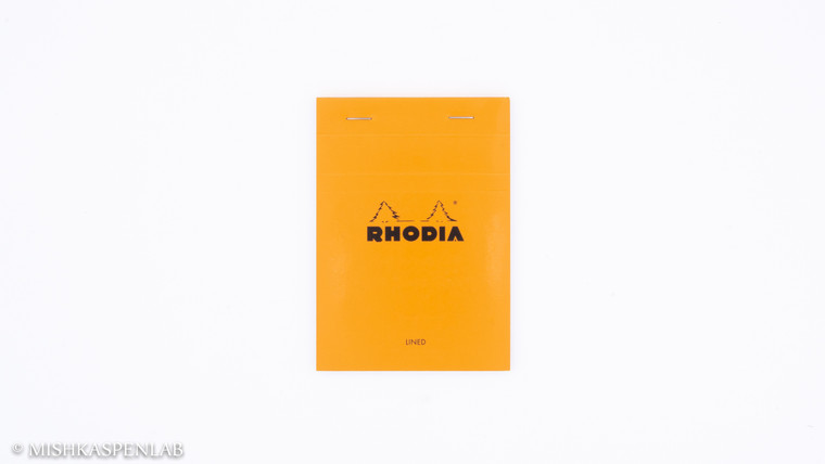Rhodia Classic Staplebound Notepad - Orange - Lined - Nº 13