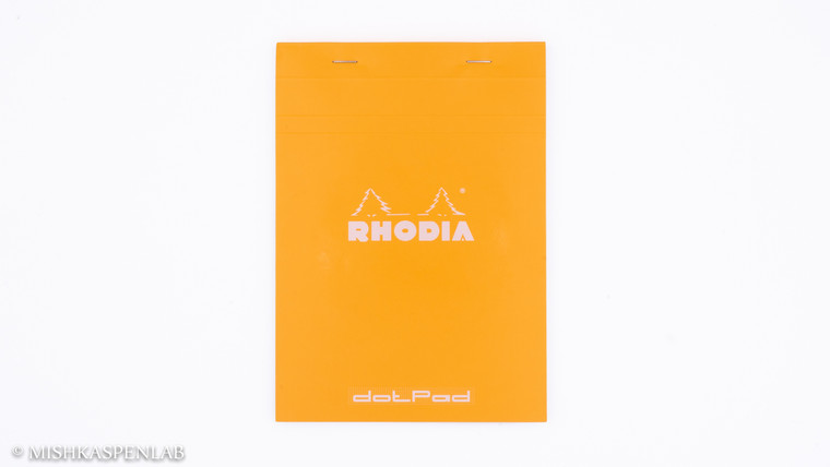 Rhodia Classic Staplebound Notepad - Orange - Dot Grid - Nº 16
