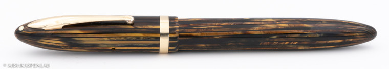 Circa 1936 Sheaffer Balance Lifetime Brown Striped Fountain Pen