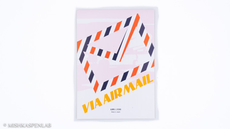 LIFE Airmail Writing Paper Pad - Pink - Plain - B5