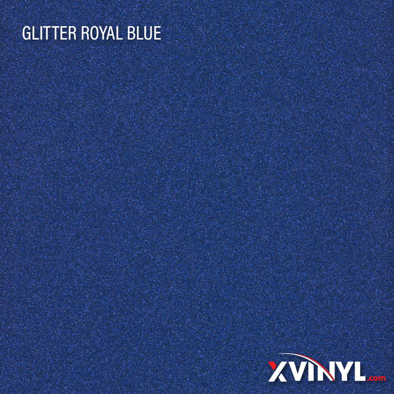 XVinyl Glitter HTV Royal Blue