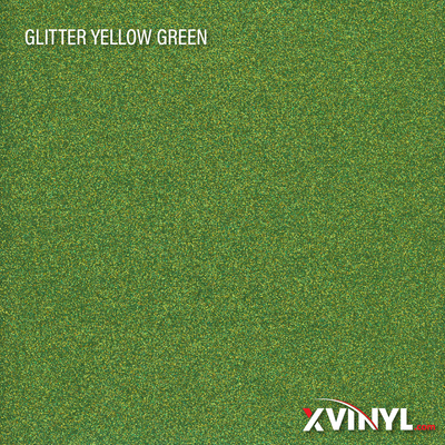 XVinyl Glitter HTV Yellow Green XVinyl Glitter HTV Yellow Green