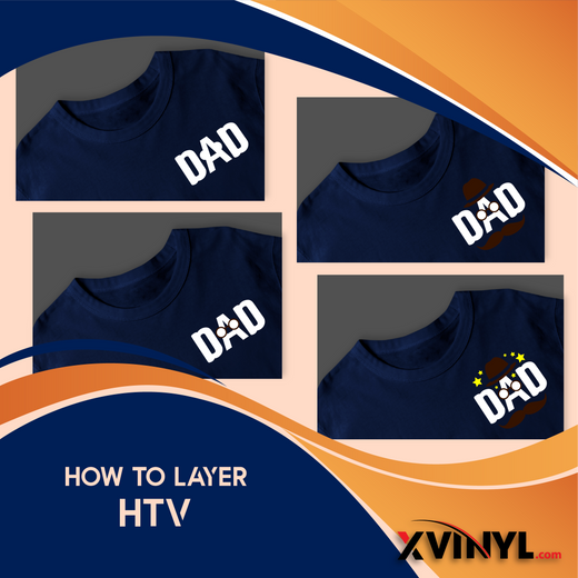 How to Layer Heat Transfer Vinyl