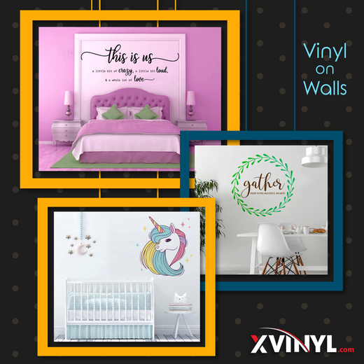 Vinyl on Walls: Learning How to Use Vinyl Decals on Walls