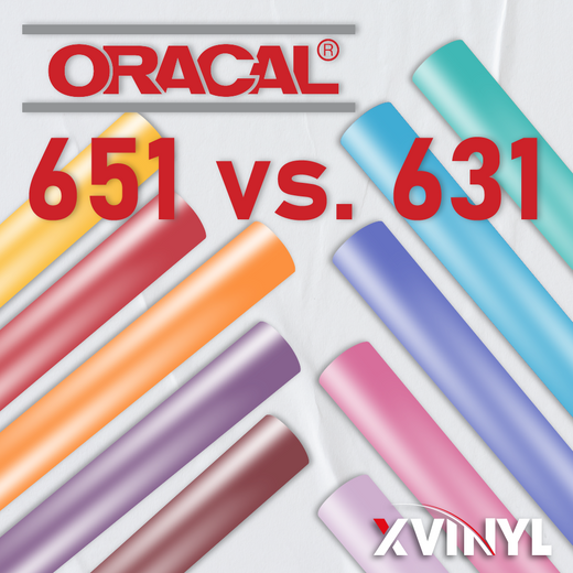 ​Learning the Differences Between Oracal 651 and 631 Vinyl