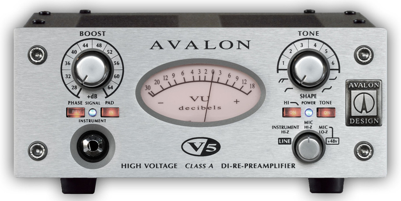 Avalon V5 Mono Pre -Reamp-D.I.