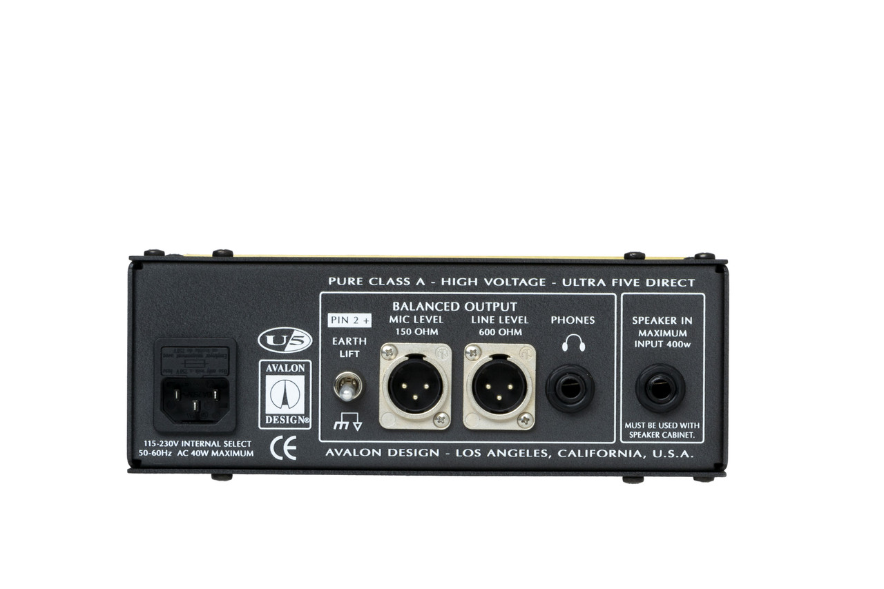 Avalon U5 Mono Instrument D.I - Preamp