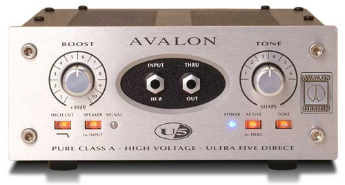 Avalon U5 Mono Instrument D.I - Preamp Black