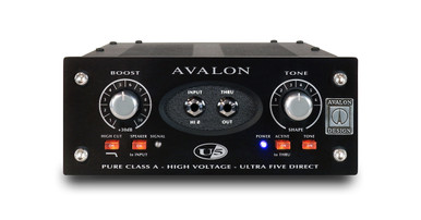 Avalon U5 Mono Instrument D.I - Preamp Black