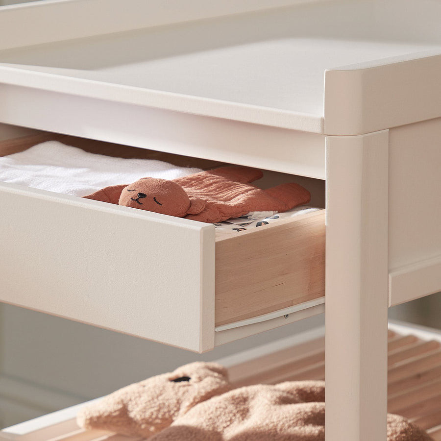 Troll Torsten Cot and Lukas Changing Table White