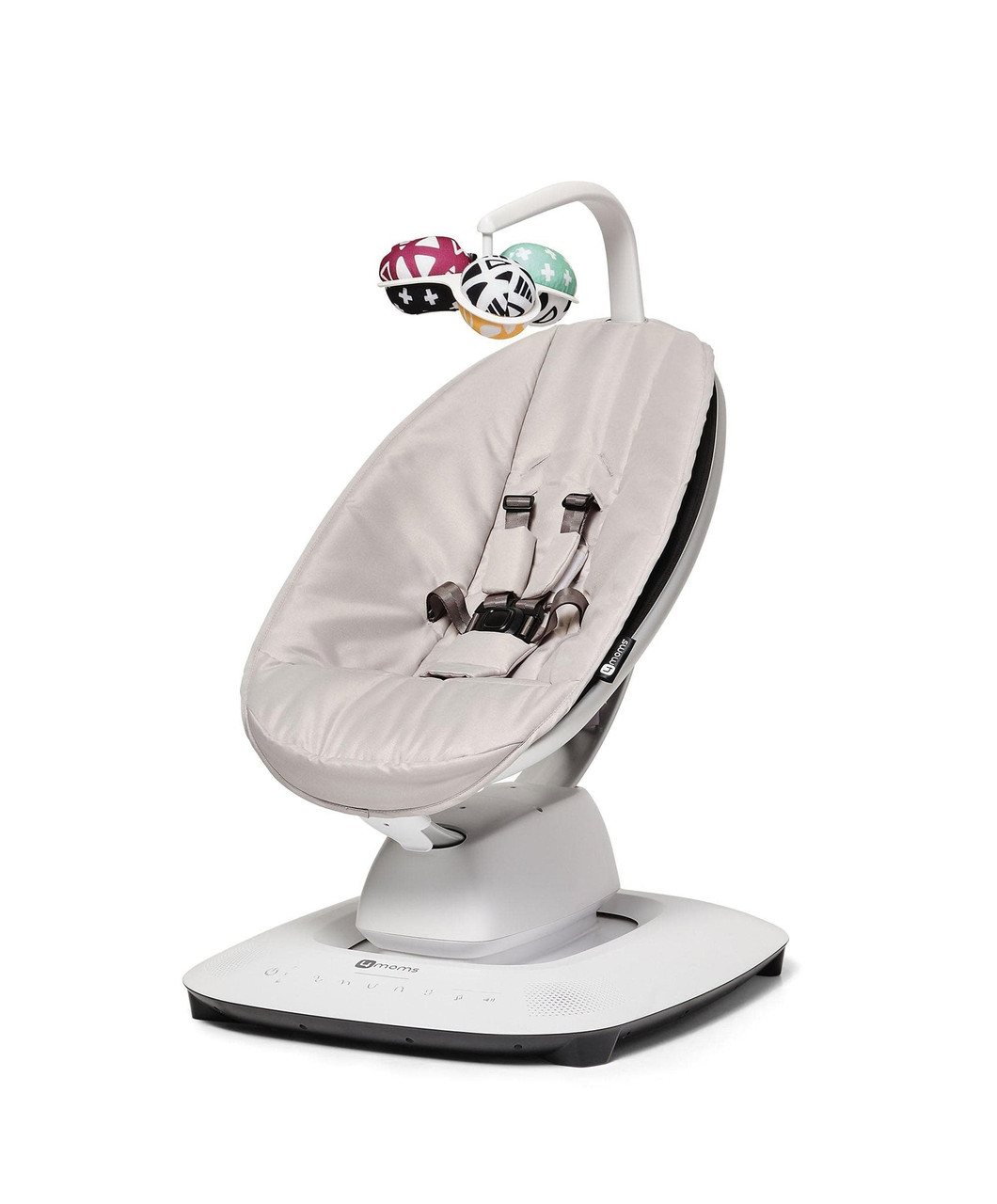４マムズ ママルー4.0 mamaRoo4.0 クラシックグレイ Classic Gray 電動バウンサー 中古 動作確認済 動作確認済み ママルー 4moms mamaRoo 電動 バウンサー ベビー用品