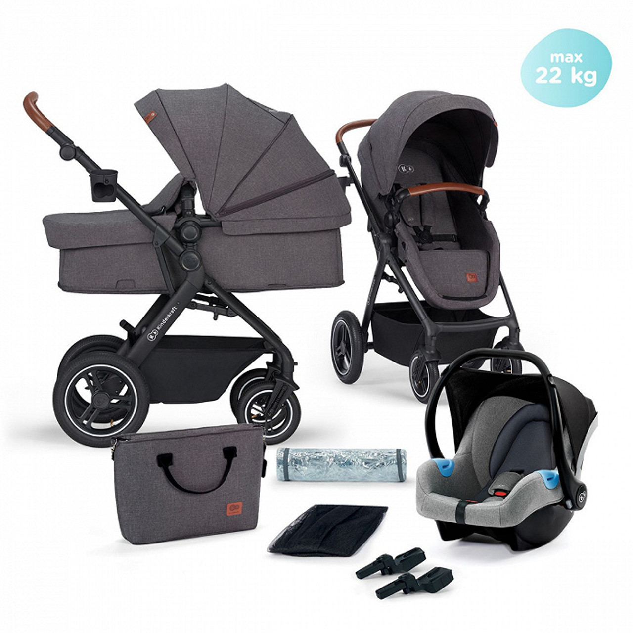 kinderkraft pram bundle